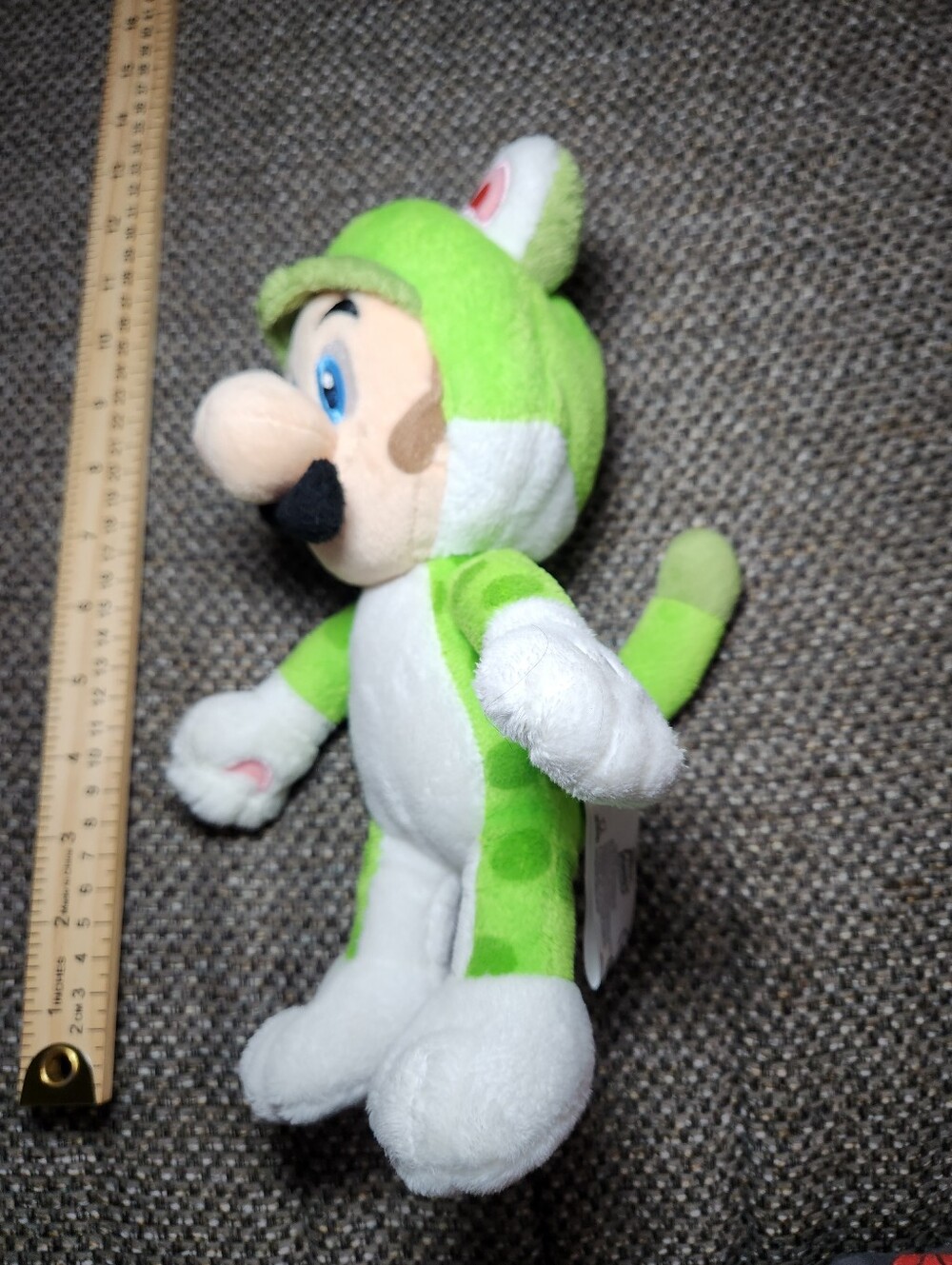 Super Mario 3D World Cat Luigi Plush 2014
